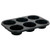 Winco AMF-6NS 13" Carbon Steel Muffin Pan