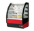 Infrico USA IDC-VBR09ISS 38.44" W Stainless Steel Self Service Refrigerated Curved Display Case - 115 Volts