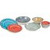 Carlisle 5400115 11" W Plastic Blue Mingle Dinner Plate