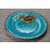 Carlisle 5400115 11" W Plastic Blue Mingle Dinner Plate