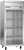 Beverage Air HRPS1WHC-1G 35" W One-Section Glass Door Reach-In Horizon Series Refrigerator
