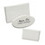 American Metalcraft CMP553 5.5" W White Ceramic Menu and Card Sign
