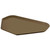 Cambro 1422TR513 14" Brown Trapezoid Camtray - 12/Case