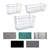 Metro H210C Smartwall Storage Basket 17-3/8"W Chrome Plated Finish