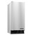Hoshizaki AM-50BAK 14.88" W Stainless Steel Cube-Style Air-Cooled Round and Thimble Ice Maker with Bin - 115 Volts