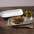 American Metalcraft CPL14SH Plastic Gray Rectangular Serving Platter