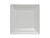 Tuxton CWH-0845 Ceramic White Square Plate (1 Dozen)