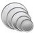 Winco APZC-16 16"W Pizza Pan