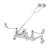 T&S Brass B-0655-04 Service Sink Faucet 8" centers