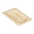 Cambro 90HPC150 H-Pan 1/9 Size Amber Cover - 6/Case