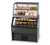 Federal Industries CH4828SSD/RSS4SC 48" W Black Specialty Display Hybrid Merchandiser Refrigerated Self-Serve Bottom with Heated Self-Serve Top - 120 Volts