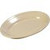 Carlisle 43563-825 Plastic Oval Tan Dallas Ware Platter (2 Pack Per Case)