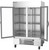 Beverage Air HBF49HC-1-G 52" W Two-Section Glass Door Reach-In Horizon Series Freezer - 115 Volts