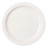 Cambro 9CWNR148
 9"
 PolyCarbonate
 White
 Round
 Camwear Plate - 48/Case