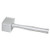 Winco AMT-4 12-3/4" OAL 4-1/4" x 2-3/4" Heavy Aluminum Meat Tenderizer