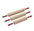 Matfer Bourgeat 140126 Rolling Pin 15-3/4"L x 3-1/8" Dia. Stainless Steel MounTing
