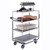 Lakeside 745 38.5" W Stainless Steel 4 Shelves All Edges Down Open Tray Truck