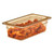 Cambro 30HPC150 H-Pan 1/3 Size Amber Cover - 6/Case