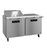 Hoshizaki SR60B-12M 60" W Two-Section Two Door Reach-In Steelheart Series Mega Top Refrigerator