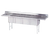 Advance Tabco FC-4-1818-18RL-X 108" W x 24" D x 42" H Stainless Steel 16 Gauge 4-Compartments Special Value Fabricated Sink