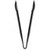 Carlisle 471203 12" L Plastic Black Carly Utility Tongs