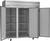 Beverage Air HF3HC-1S 78" W Three-Section Solid Door Reach-In Horizon Series Freezer - 115 Volts