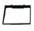 Bon Chef 9705BLKSPKLD 27" x 21.5" Black Aluminum Riser