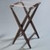 Carlisle C3630W11 19.75" W x 16.67" D x 30.5" H Black Folding Tray Stand