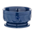Dinex DX330050 Turnbury 9 oz Dark Blue Insulated Pedestal Base Bowl