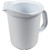 San Jamar CI7025 White Chill-It Beverage Pitcher