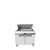Atosa MSF8306GR 48.2" W 2-Sections 2 Doors Sandwich and Salad Mega Top Refrigerator - 115 Volts