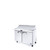Atosa MSF8306GR 48.2" W 2-Sections 2 Doors Sandwich and Salad Mega Top Refrigerator - 115 Volts