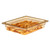 Cambro 20HPC150 H-Pan 1/2 Size Amber Cover - 6/Case