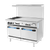 Turbo Air TARG-2B36G-LP 48" Liquid Propane Radiance Restaurant Range - 193,000 BTU