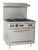 Vulcan SX36-6BN-QS-PLATINUM 36" W Stainless Steel Natural Gas SX Series Restaurant Range - 198,000 BTU