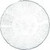 Carlisle 695407 7 1/2" Dia. PolyCarbonate Clear Petal Mist Plate