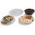 Carlisle 695407 7 1/2" Dia. PolyCarbonate Clear Petal Mist Plate
