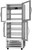 Beverage Air RID18HC-HG 27.25"W One-Section Glass Door Pass-Thru Refrigerator