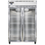 Continental Refrigerator 2FS-GD 52" W Two-Section Glass Door Reach-In Freezer - 115 Volts
