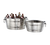 American Metalcraft DWBT15 Stainless Steel Party Tub 15" Dia. x 7" H