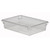 Cambro 18266CW135 8.75 Gal. 26" W x 18" D x 6" H Clear Polycarbonate Camwear Food Storage Container