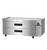 Hoshizaki CR60B Steelheart 60" W All Stainless Steel 1-Section with 2 Drawers Refrigerated Equipment Stand - 115 Volts