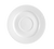 CAC China BST-2 6" Dia. Super White Porcelain Round Boston Cup Saucer (3 Dozen Per Case)