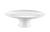 CAC China CKST-21F 12" Dia. Super White Porcelain Round Accessories Cake Stand (6 Each Per Case)