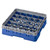 Cambro 25S318168 Camrack Glass Rack With Soft Gray Extender - 5 Cases