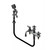 T&S Brass B-1152-092A-VB Faucet Workboard deck mount 8"