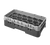 Cambro 17HS318119 Camrack Glass Rack With Soft Gray Extender - 5 Cases
