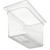 Carlisle 3066907 7.3 Qt. 1/3 Size PolyCarbonate Clear Storplus Food Pan