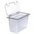 Carlisle 3066907 7.3 Qt. 1/3 Size PolyCarbonate Clear Storplus Food Pan