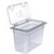 Carlisle 3066907 7.3 Qt. 1/3 Size PolyCarbonate Clear Storplus Food Pan